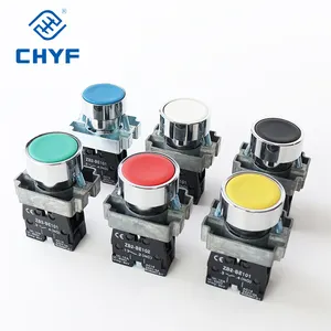 CHYF plastic switch push button household machine use large buttons for electrical appliances different types push button