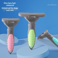 Peigne de toilettage pour animaux, brosse démêlante pour chiens, outil de démêlage pour grands chiens, peigne ouvre-nœuds pour chats et chiens, fournitures pour animaux de compagnie