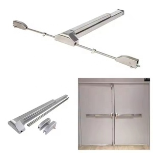 An ninh cao 3 điểm thép không gỉ 304 thoát hiểm khẩn cấp cửa đôi hoảng loạn thanh thoát thiết bị - Product Image 1