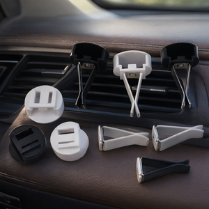 Clip de ventilation pour voiture, support d'aromathérapie, diffuseur d'air frais en acier et plastique, accessoire automobile - Product Image 3