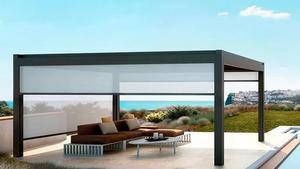 Tende a Rullo Motorizzate di Lusso Moderne, Protezione Solare Elettrica Antivento per Finestre, Patio e Balcone - Product Image 3