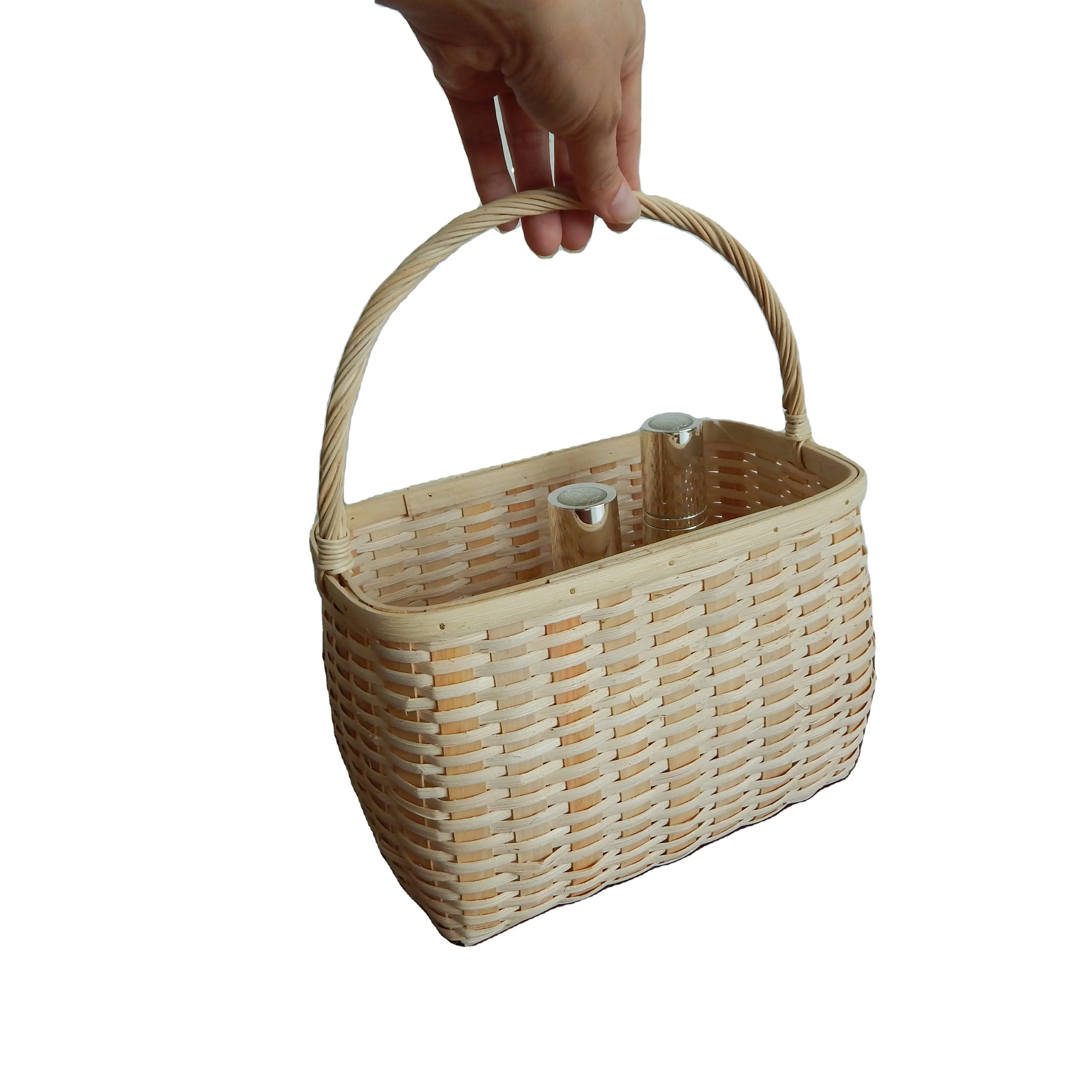 wholesale cane proofing weave wicker picnic round kitchen woven bread rattan basket