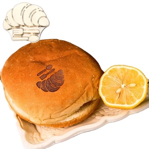 شعار مخصص ختم العلامة التجارية خبز جوز الهند براندر برغر النحاس ختم الغذاء - Product Image 4