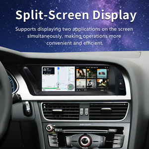 Estéreo para Auto con GPS Snapdragon665 de 8.8 Pulgadas con CarPlay y Android Auto Integrados, WiFi/ Unidad Principal para <span class=keywords><strong>Audi</strong></span> <span class=keywords><strong>A4</strong></span> <span class=keywords><strong>B8</strong></span> 2008-2015 - Product Image 4