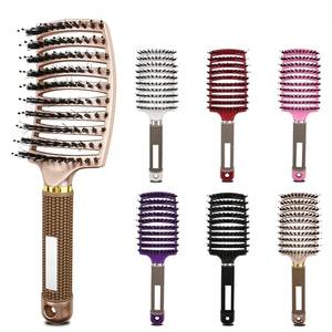 Al por mayor 1 unidad Cepillo desenredante para mujer, peine anti-nudos para cabello rizado, cepillo para el cuero cabelludo, para peluquería - Product Image 1