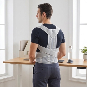 Correttore Posturale Regolabile a X per Schiena, <span class=keywords><strong>Spalle</strong></span> e Vita - Supporto per Allineamento Posturale per Uso Quotidiano - Product Image 3