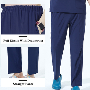 Set di Scrub chirurgico da uomo con scollo a V, uniformi mediche da allattamento, - Product Image 4