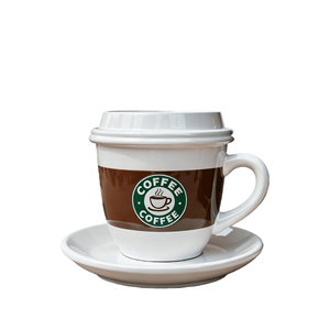 ถ้วยเรซินขนาดใหญ่รูปปั้นการ์ตูนชานมร้านกาแฟตกแต่งของใช้ในครัวเรือนกำหนดขนาดและสีได้เอง - Product Image 6