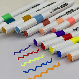 Juego de Rotuladores de Punta de Fieltro Personalizados al por Mayor, No Tóxicos, para Dibujar, Pintar y Hacer Grafitis, con Pintura Acrílica - Product Image 2