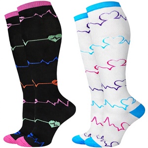 Calze a Compressione Graduata per Polpacci Larghi, Taglie Extra Large XXL XXXL, per Piedi Gonfi, Uomo e Donna - Product Image 2