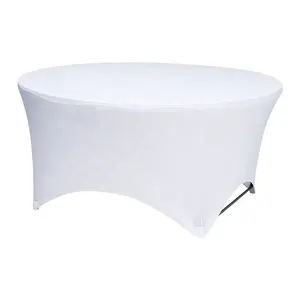 Table ronde pliante en plastique HDPE Dia180cm table de jardin de loisirs 2019 vente chaude table ronde de mariage en plein air 10 personnes