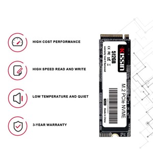 KISSIN 1TB M.2 NVMe SSD PCIe 3.0 X4, 3500MB/s leessnelheid interne gaming SSD voor laptop, desktop pc en PS5 uitbreidingsopslag - Product Image 6