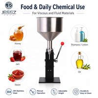 Machine de remplissage manuelle de crème au chocolat liquide visqueux/distributeur portable de confiture