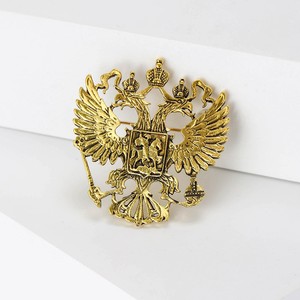 เข็มกลัดรูปนกอินทรีสวมมงกุฎแบบวินเทจ - Product Image 5
