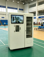 Distributeur automatique de lait liquide avec code QR, retour de jetons et pièces, écran LED, nettoyage automatique, écran tactile 12 pouces, paiement par carte de crédit, en acier