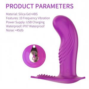 Vibrateur anal <span class=keywords><strong>à</strong></span> télécommande, jouets sexuels, stimulateur clitoridien portable pour femmes, culotte vibrante en silicone, produits pour adultes - Product Image 3