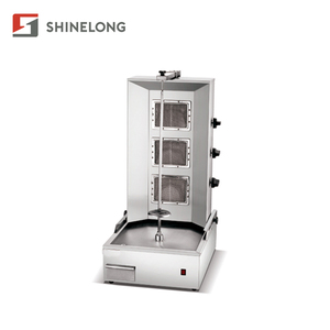 Girarrosto verticale giroscopico pollo greco Grill Gas in acciaio inox spiedino turco Doner <span class=keywords><strong>Kebab</strong></span> - Product Image 3