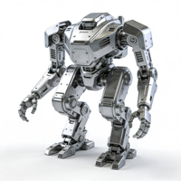 Boîtier en alliage d'aluminium de grande taille pour robot, usinage CNC de haute précision, perçage par interpolation, sans MOQ