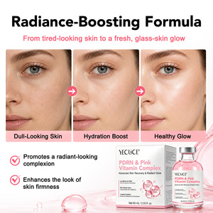 Sérum YECUCE pour le soin de la peau, essence intensive avancée, ampoule PDRN, complexe de vitamines roses, pour la récupération de la peau, éclat radieux - Product Image 2