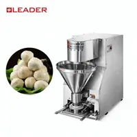 Penjualan Panas Mesin Pembentuk Bakso Otomatis Bermotor Listrik untuk Ikan dan Daging Sapi dengan Kebisingan Rendah 220V