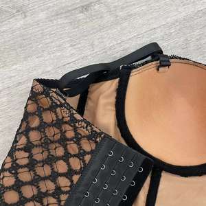 Vente en gros Petites bretelles Nouveau sous-vêtement en dentelle Sexy Mesh Fashion Top Fishbone Retro Corsets Panty Bra Body Bustiers - Product Image 6