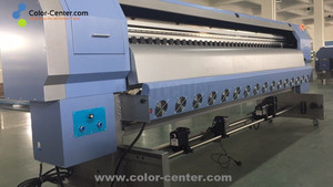 La Chine, la meilleure ! <span class=keywords><strong>Imprimante</strong></span> Allwin E320 3,2 m 2 têtes / 4 têtes (avec tête d'impression Epson DX5, solvant, base aqueuse et LED UV tous applicables) - Product Image 4