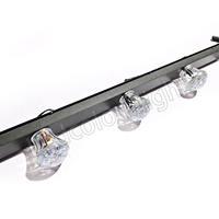 Éclairage extérieur IP65 RGB 60 mm pour manèges de fête foraine, projecteurs UCS1903 DMX LED