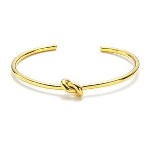 Bracciale Trendy Unisex con Nodo e Cuore, Placcato Oro 18K in Acciaio Inossidabile, Regolabile, Certificato Migliore Amico - Product Image 6