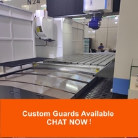 Protection de rail de guidage pour machine-outil sur mesure Yodel, soufflet de protection CNC en acier