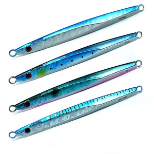 OEM 100g 150g 200g 나이프형 낚시 미끼, 낚시용 스니퍼, 참치, 킹피쉬, 농어용 지그, 낚시용 맞춤형 금속 지그 - Product Image 2