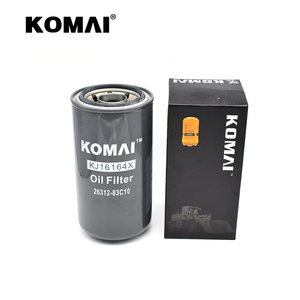 Cartuchos de Filtro de Aceite KOMAI 26312-83C10 SF03C10 C-2811 XKBH-01965 MB-JX653/JX653 para Hyundai 300-9 375-7 - Product Image 1