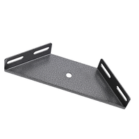 Accessoire de support de fer à angle droit épaissi à 90 degrés pour accrocher le support d'étagère en fer triangulaire mural relie les étagères