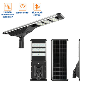 Soluzioni Solari per Autostrade: Lampione Solare LED Integrato Tutto in Uno, Impermeabile IP66, 150W, Batteria LiFePO4, Controllo tramite App - Product Image 1