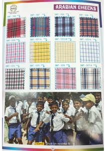 Precio barato de hilo teñido Check Shirting tela para hombres y mujeres tela de la ropa de fabricante indio - Product Image 3