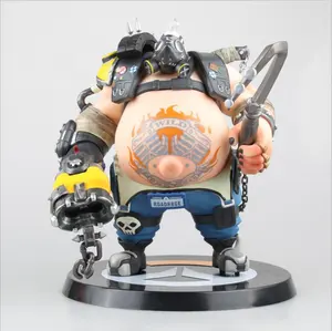 2021 Overwatch Roadhog Mako Rutledge אנימה PVC Overwatch משחק פעולה איור דגם צעצועים