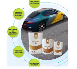 Peinture de retouche automobile en aérosol, base acrylique, 1 litre, plusieurs couleurs, revêtement liquide pour voiture, peinture de retouche - Product Image 4