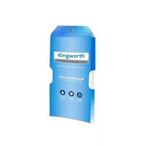 Tiêu Chuẩn Nữ Hoàng không thấm nước dị ứng bảo vệ bông polyester trắng không thấm nước gối bảo vệ không thấm nước KHÁCH SẠN gối Bìa - Product Image 5