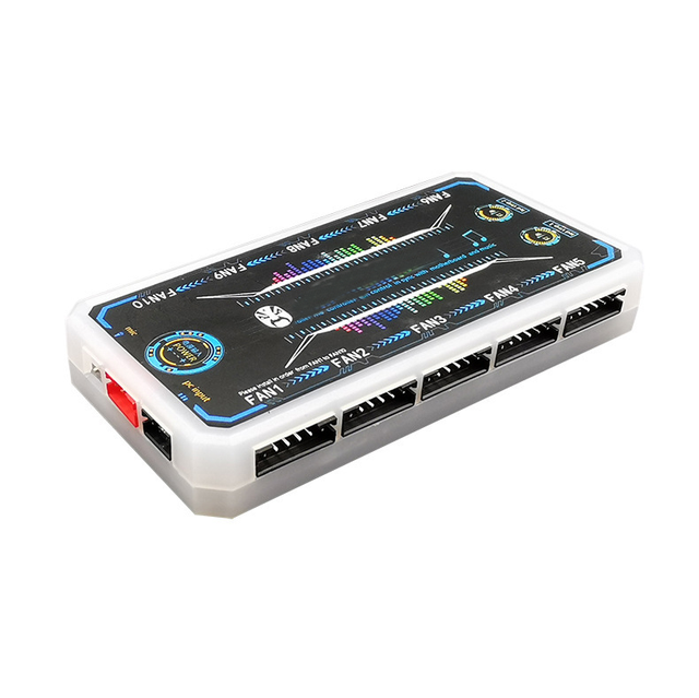 Spot Product Computer Accessories Music Controller PC Fan 6PIN Control Hub SATA Power Supply RGB Wireless Controller