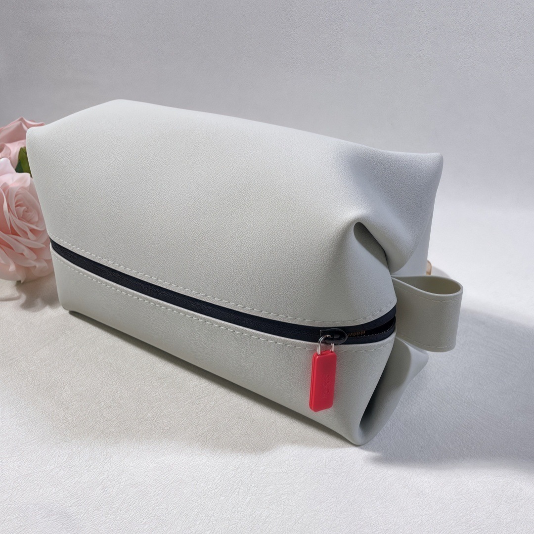 Trousse de toilette pliante-grande taille-bleu clair-211311 cm