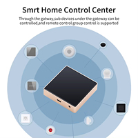 Dispositif de concentrateur de passerelle Iot Zigbee domotique intelligente sans fil Tuya TYSH fonctionne avec Smartlife