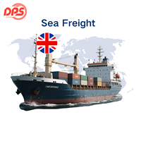 Expédition de conteneurs de jouets/poupées vers le Royaume-Uni, service certifié CE DDP/DDU, LCL + Express, livraison à domicile, livraison au port, assurance incluse