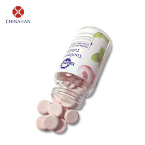 Portable Voyage Taille <span class=keywords><strong>À</strong></span> <span class=keywords><strong>Croquer</strong></span> <span class=keywords><strong>Dentifrice</strong></span> Comprimés Hôtel Invités Blanchiment Des Dents Probiotiques Solide <span class=keywords><strong>Dentifrice</strong></span> Suppléments - Product Image 1