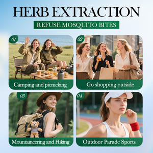 Summer Outdoor Insect Bite Relief Balm Soothing Moisturizing Purple Herb Mint Relief Cooling Oil <strong>Mosquito</strong> <strong>Repellent</strong> <strong>Cream</strong> - Product Image 4