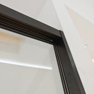 <span class=keywords><strong>Venta</strong></span> Directa <span class=keywords><strong>de</strong></span> Fábrica: Puerta Corredera Doble <span class=keywords><strong>de</strong></span> Vidrio <span class=keywords><strong>para</strong></span> Ducha <span class=keywords><strong>de</strong></span> Hotel con Marco Pulido y Dos Paneles Deslizantes - Product Image 3