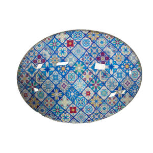 Portugal Porto Lisboa Custom Round Glass Souvenir Coq du Portugal Imanes de nevera para <span class=keywords><strong>turismo</strong></span> - Product Image 3