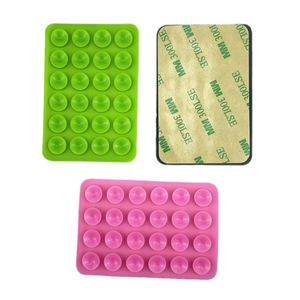 24 <b>Tablets</b> Flexible Silicone Universal Lazy <b>Stand</b> Suction Cup <b>for</b> Mobile Phone-Thin Multifunctional Square Design - Product Image 2