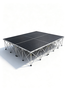 Aluminum <b>Stage</b> Portable <b>Stage</b> <b>Platform</b> with Stair Event Concert Portable <b>Stage</b> Folding Aluminum Alloy Wedding <b>Stage</b> <b>Platform</b> - Product Image 1