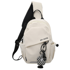 Wholesale Fashionable Casual Nylon Men's Chest <b>Bag</b> Single-Shoulder Travel Hiking Backpack Unisex Crossbody <b>Bag</b> - Product Image 2
