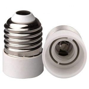 E27 Để <span class=keywords><strong>E14</strong></span> Nhựa Chuyển Đổi Điện Bóng Đèn Đèn Chủ Ổ Cắm Chụp Đèn Đèn Chủ - Product Image 1