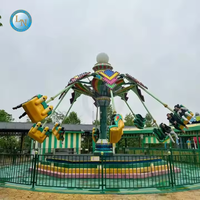 Prix d'usine Amusement Park Ride Rotating Spiral Jet Jeux pour enfants Airborne Shot à vendre